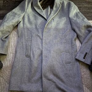 Tasso Elba Men's Gray Trench Coat